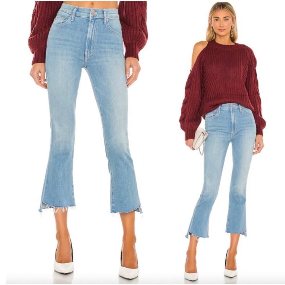 Mother The Insider Crop step Fray Hold My Hand 25”